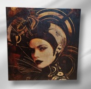 Obraz grawerowany na płótnie 20x20cm