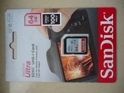 Karta pamięci SDXC SanDisk Ultra 64GB klasa 10 100MB/s