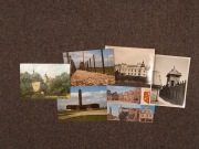 Pocztówki lata 60/70 Lublin, Opatów, Baranów, Biskupin, Głogówek - kpl.6szt