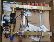 ROZDZIELACZ 5 obwodowy Gorgiel z grupą pompową wilo i bypass Rst PTMe-5 3D