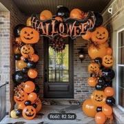 Zestaw balonów Halloween 82 szt 