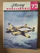 Plany Modelarskie 73 Lockheed P-38 Lightning