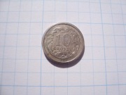 Polska moneta 10 gr groszy 2005