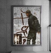 Plakat A3 Travis Scott Cactus Jack nike 30x40cm Rap utopia astro astroworld