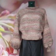 Unikatowy, Ręcznie Robiony Sweter