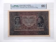 5000 marek 1920  III Serja H  PMG66  EPQ