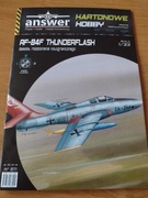 Model kartonowy Answer RF 84 F Thunderflash