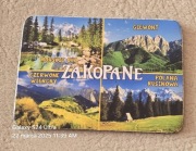 Magnes na lodówkę ZAKOPANE. Tatry. Giewont. Morskie Oko. Gerlach. Górale.