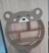 Półka półeczka miś do pokoju dziecięcego 