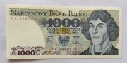 1000 ZŁ KOPERNIK (1982) – IDEALNY STAN BANKOWY UNC