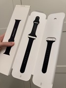 Oryginalny Pasek Apple Sport Band – Black sport (Czarny) – 42/44/45/49 mm