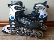 Rolki długość regulowana Allright Raptux niebieski