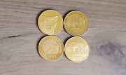 Zestaw 4 medali pamiątkowych z Polski - zestaw nr.6