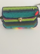 Torebka ze sznurka poliestrowego handmade