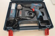 Bosch GSR 120-LI 12V – 2x 1,5Ah | Ładowarka | Latarka | Walizka