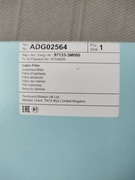 Filtr kabinowy blues print AGD02564