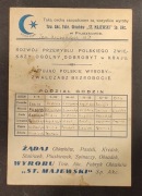 Reklama Fabryki Ołówków St. Majewskiego w Pruszkowie 