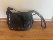 Skórzana torebka na pasku ZARA