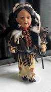 Lalka porcelanowa, Indianka