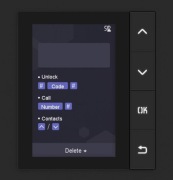 DS-KD-DIS - moduł wyświetlacza Hikvision 