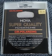 Filtr polaryzacyjny Hoya 62mm