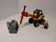 LEGO City 60185 Kruszarka górnicza + GRATIS zestaw 30357 - 100% kompletne