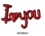 BALON "ILOVEU" - IDEALNY NA WALENTYNKI