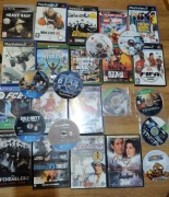 Zestaw Gier Gry Xbox, PlayStation,Nintendo i filmy DVD Uszkodzone Opis