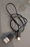 Kabel USB typ C długość około 80 cm