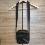 Torebka reporterka listonoszka saszetka na ramię Lanetti czarna