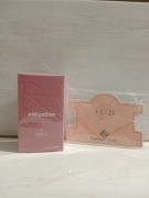 Miya day EDP i VEZZI bransoletka koniczynka pozłacana zestaw nowy