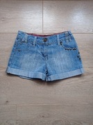 MATALAN KRÓTKIE JEANSOWE SPODENKI 8-9 LAT 134