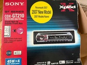 Radio samochodowe cd aux Sony CDX-GT210