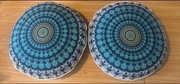 Poduszka Mandala indyjska pufa 