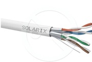 Kabel instalacyjny Solarix CAT6A STP LSOH Dca-s1,d2,a1 szpula 500 m SX