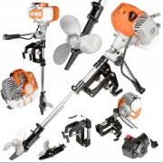 Silnik spalinowy zaburtowy 2t 2suw ecsl60 6HP pontony, łodki , motorówki