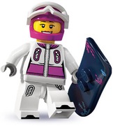 Lego minifigures 8803 seria 3 Snowboarder