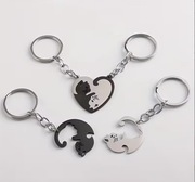 Breloczki dla par koty – zestaw 2 szt