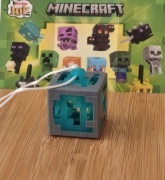 Figurka DIAMENTOWY BLOK DIAX BLOCK Minecraft Kinder Joy VC334