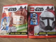 Zestaw 2 saszetek z LEGO Star Wars - Qui-Gon Jinn i Imperial Commando