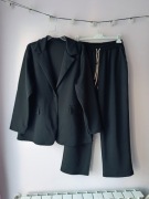 Nowy czarny garnitur damski 