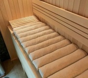 Materac do bani sauna z ziołami łąkowymi