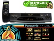 Magnetowid Panasonic NV-SD250 Super Drive INDEX LP/SP Nagrywający VCR VHS
