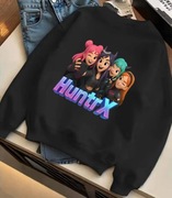 Bluza 116 DemonHunters Huntrix Łowczynie Demonów K-pop czarna
