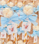 Lizaki/grzechotki podziękowanie dla gości 