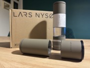 LARS NYSØM Zestaw młynków do soli i pieprzu beżowe