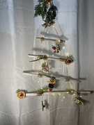 Choinka świąteczna ścienna 