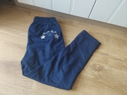 5 10 15 granat. złote spodnie dres r. 134 7l+ idealny