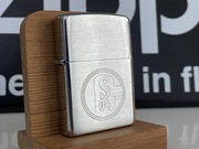 Zapalniczka Zippo 1997 Schalke 04 Football Club, Brushed Chrome