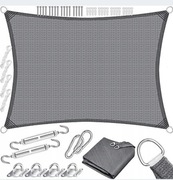 Żagiel 2m 3m  markiza przeciwsłoneczna ochrona przed wiatrem HDPE